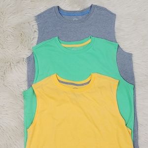 WONDER NATION 3 FOR 1 SLEEVELESS SHIRT